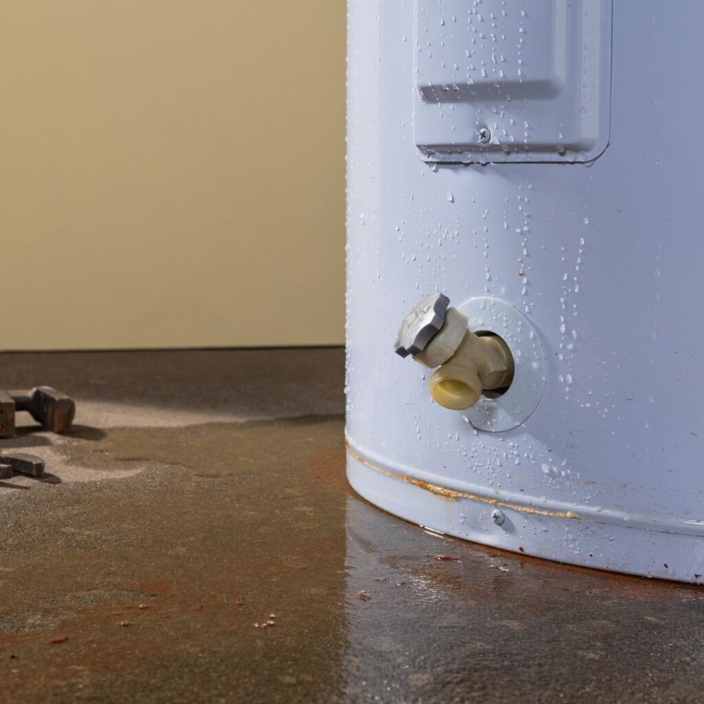 leaking water heater