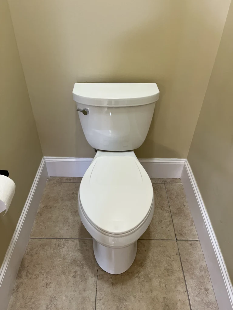 New Kohler Cimarron toilet installed by Conner Plumbing in Irmo SC